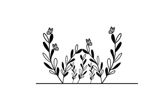 Butterfly Garden Floral, Wildflower