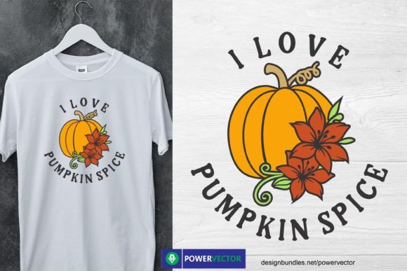 I Love Pumpkin Spice, Halloween SVG PNG