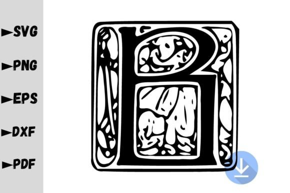 Monogram Letter B, Monogram SVG