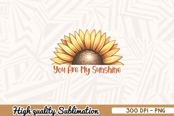My Sunshine Floral PNG