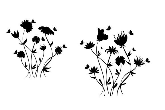 Wildflower Floral Butterfly Flower